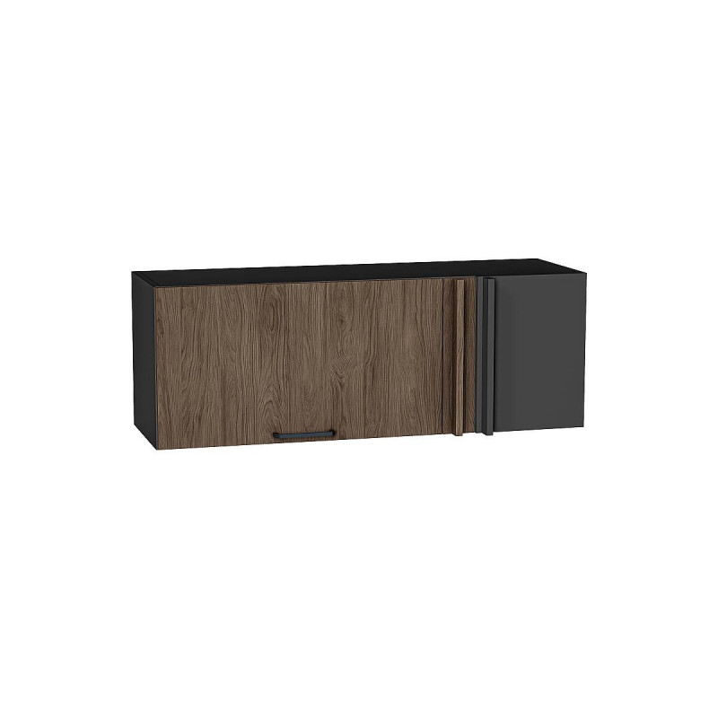 Шкаф верхний прямой угловой горизонтальный Флэт