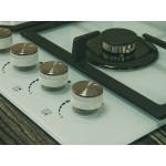 Газовая варочная поверхность GVG 640-1 WH Белый