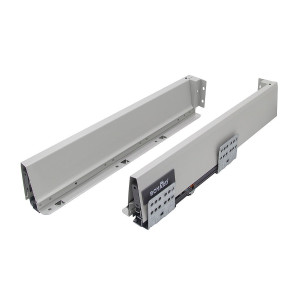 Направляющие с доводчиком универсальные POWER BOX SB Серый