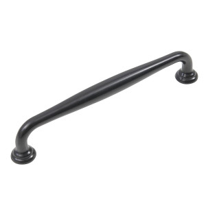 Ручка скоба мебельная URSULA RS433BL.4 BL Матовый черный