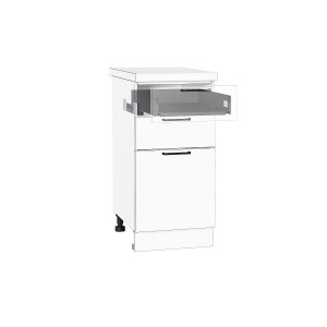 Ящик низкий POWER BOX1 Graphite/GRPH Графитовый