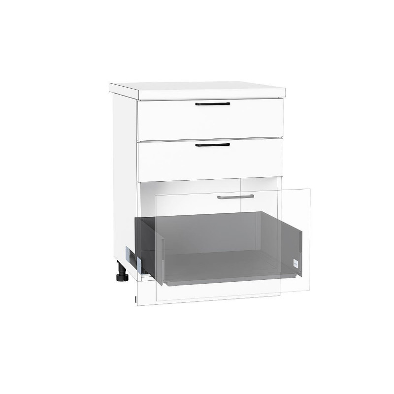 Ящик высокий POWER BOX3 Graphite/GRPH Графитовый