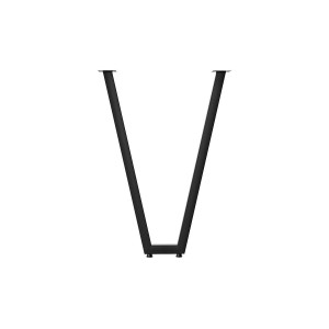 Подстолье Лофт V-образное регулируемое Черный муар