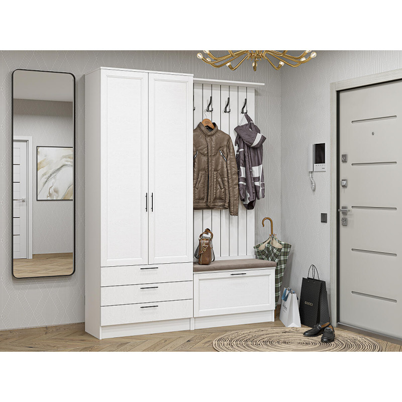 Стиль-03 White Silkwood