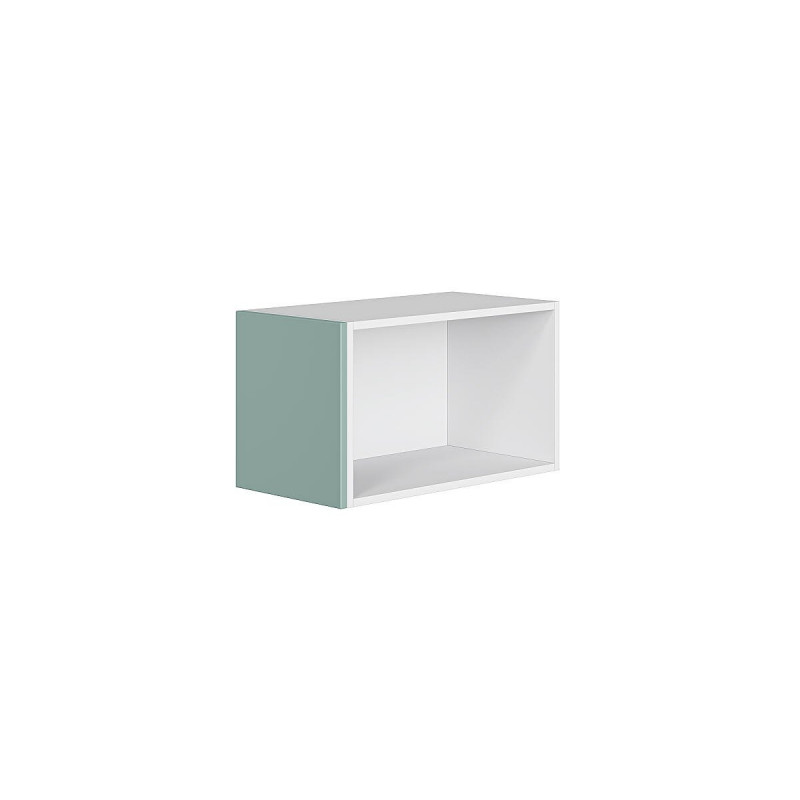 Фасад боковой Флэт для верхнего шкафа Grey-green In 2S