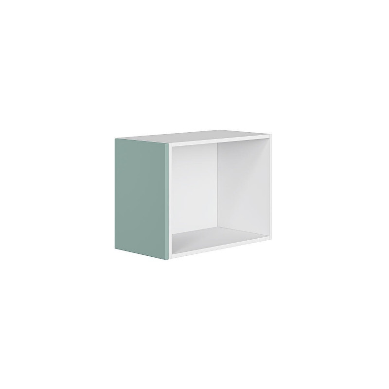 Фасад боковой Флэт для верхнего шкафа Grey-green In 2S
