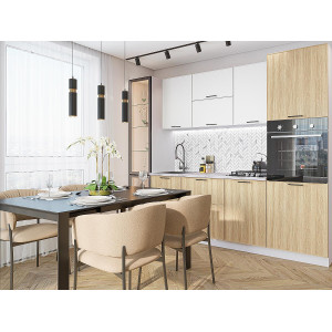 Эйр-02 White Silk/Real Oak