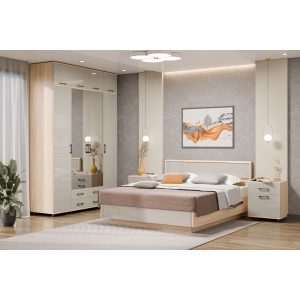 Грэйс композиция 8 (корпус Ясень Асахи, фасад Кашемир глянцевый)