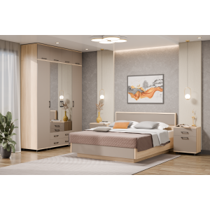 Грэйс композиция 8 (корпус Ясень Асахи, фасад Латте Матовый)